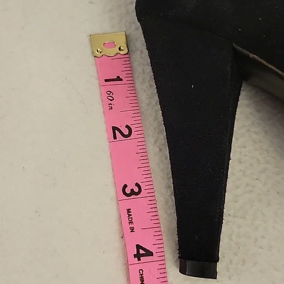 Fioni Elegant Black Over The Knee-High Women's Boots, Size 8, - Picture 11 of 11